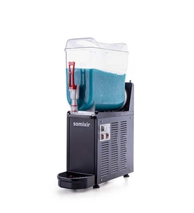 Samixir SLUSH12.B Slush Mono, Granita, Meyve Suyu Dispenseri, 12 L, Siyah