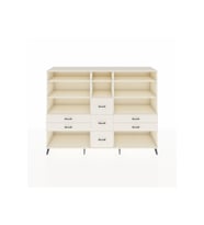Hyperion Dolap 8 Raflı 7 Çekmeceli  220x44x163 Aytaşı-Aytaşı