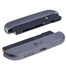 Lg G5 Alt Kapak Full Şarj Soketi (Gümüş Gri)