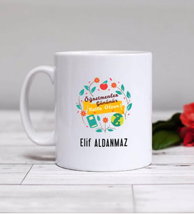 Öğretmenler Günü Hediyesi Kupa Bardak