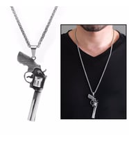 Altıpatlar Tasarım Silver Renk Çelik Erkek Kolye (Çok Renkli)