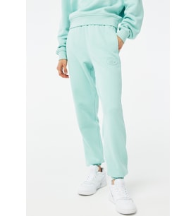 Lacoste Embroidered Women's Joggers Kadın Organik Pamuk Eşofman Altı Yeşil