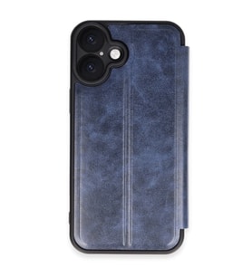İphone 16 Kılıf Flip Cover - Lacivert