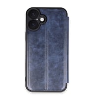 İphone 16 Kılıf Flip Cover - Lacivert