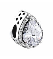 Nur Silver Damla Gümüş Charm NUR-BL12485