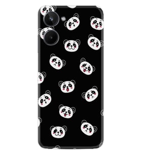 11 Pro Kılıf Silikon Desen Özel Seri Panda Suratları 1773