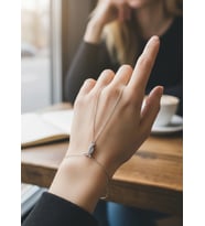 Vip Silver Taşlı Tasarım Şahmeran - 26shm44