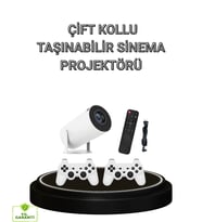 Bluetooth 5.0 Wi-Fi 6 Akıllı 4K Projeksiyon