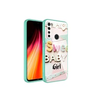 Xiaomi Redmi Note 8 Uyumlu Kılıf Kamera Korumalı Desenli Sert Silikon Zore Epoksi Kapak