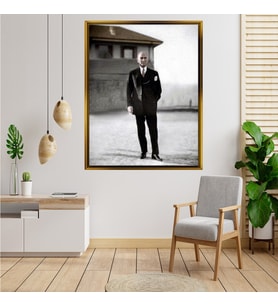 ÇERÇEVELİ ATATÜRK TABLO S347