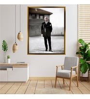 ÇERÇEVELİ ATATÜRK TABLO S347