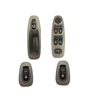 Hyundai Accent Cam Düğme 2000-2002 Takım 4 Kapı Set