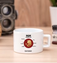 Kişiye Özel Başak Burcuna Hediye Fincan