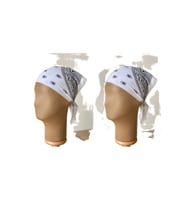 %100 Pamuklu Klasik Desen Unisex 2li Bandana Seti Renkli Bandana Etnik Desenli A Kalite Bandana
