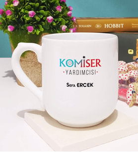 Komiser Yardımcısı Kupa Bardak Oval