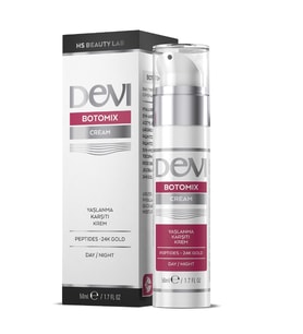 Devi Botomix Cream 50ml Botoks Etkili Nemlendirici, Yaşlanma Karşıtı Ve Dolgunlaştırıcı Krem