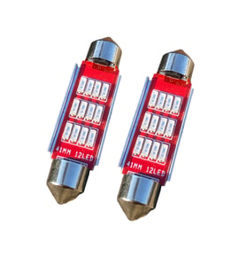 SOFİT 12 LED 41MM KIRMIZI