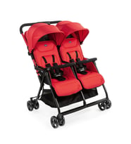 Chicco Ohlala İkiz Bebek Arabası  Kırmızı