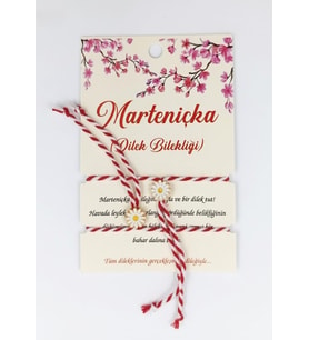 Marteniçka Bileklik 2'li Papatya Model