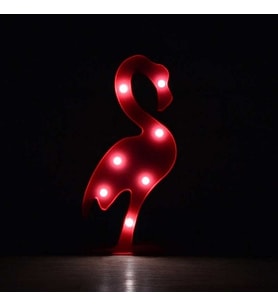 Dekoratif Flamingo Gece Lambası