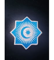 Türk Devletleri Bayrağı Nakış Patch/Yama