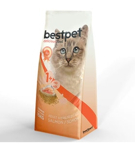 Bestpet Sterilised Somonlu Kısırlaştırılmış Kedi Maması 1 Kg