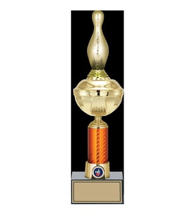 ODAK KUPA - Figürlü Kupalar - Bowling / Pin Figürlü Kupalar FG-055 C - 41 cm