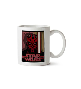 Darth Maul Sith Lord Star Wars İki Tarafı Baskılı Kupa Bardak