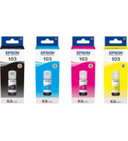 Epson 103 Takım 4 Renk Mürekkep  Paket 103Tkm