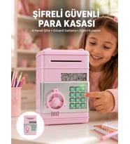 Şifreli Elektronik Para Biriktirme Kumbarası Büyük Kapasiteli