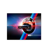 Ahşap Tablo Bmw E39 M5 (35x50 Cm Boyut)