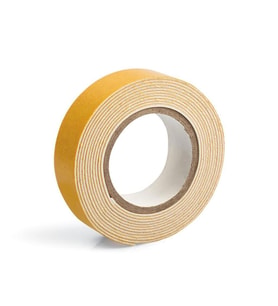 Çift Taraflı Köpük Bant 17mm - 2 Metre (Beyaz)
