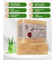 Pure and Shine EL YAPIMI DOĞAL SÜNGERLİ   ALOEVERA SABUNU