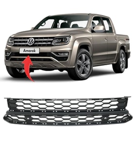 Amarok Ön Tampon Orta Izgara Sensörlü 2017 Sonrası 2H6853677 9B9