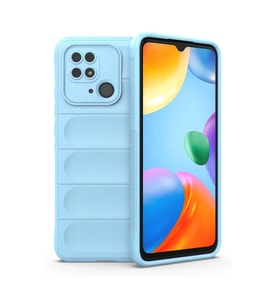 Xiaomi Redmi 10c Kılıf Optimum Silikon - Sky Blue