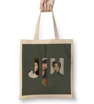 Jin Bts Army GIFT University Bez Çanta Uzun Saplı