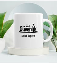 Özel Güvenlik Kupa Bardak Beyaz 001