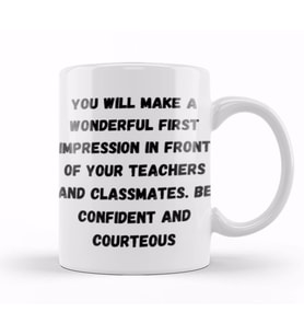 Happy First Day Of School Quotes 2021 BACK TO SCHOOL Kupa Bardak Porselen