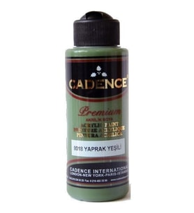Cadence Premium Akrilik Boya 120 ml. 8018 Yaprak Yeşili 