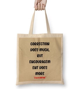 Positive Quotes Gift -Motivational Success - Entrepreneurs İnspiration Bez Çanta Uzun Saplı
