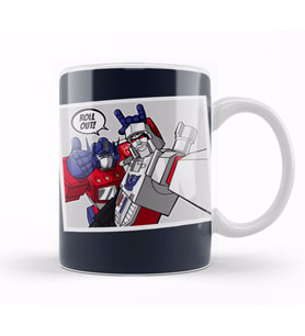 Transformers  Roll Out Kupa Bardak Porselen