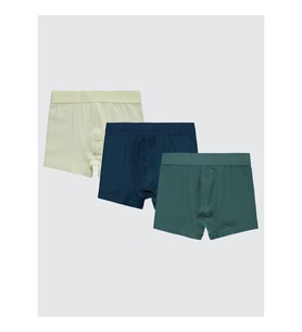 Civil Boys Erkek Çocuk 3'lü Boxer Set 2-10 Yaş Ekru