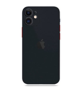 Apple iPhone 12 6.1'' Transparent Slim Case Siyah