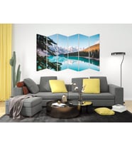 GÖL DAĞ AĞAÇLIK MANZARASI MDF TABLO-3192 MODEL-B