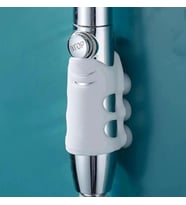 Silikon Vantuzlu Duş Başlığı Tutacağı, Vakumlu Kanca ile Banyo Başlığı Askı Aparatı (Standart)