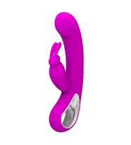 OdinsShop USB Şarjlı 12 Fonksiyonlu Klitoris Uyarıcılı Teknolojik Tavşan Vibratör