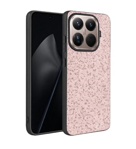 Xiaomi Mi 15t Pro Bright Simli Kapak - Pembe