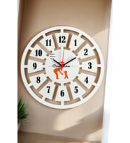 Canım Babam Duvar Saati 40cm 002 (Beyaz)