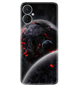 Tecno Spark 9T Kılıf Resimli Desenli Silikon Platinium Series Dark World 1867