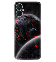 Tecno Spark 9T Kılıf Resimli Desenli Silikon Platinium Series Dark World 1867